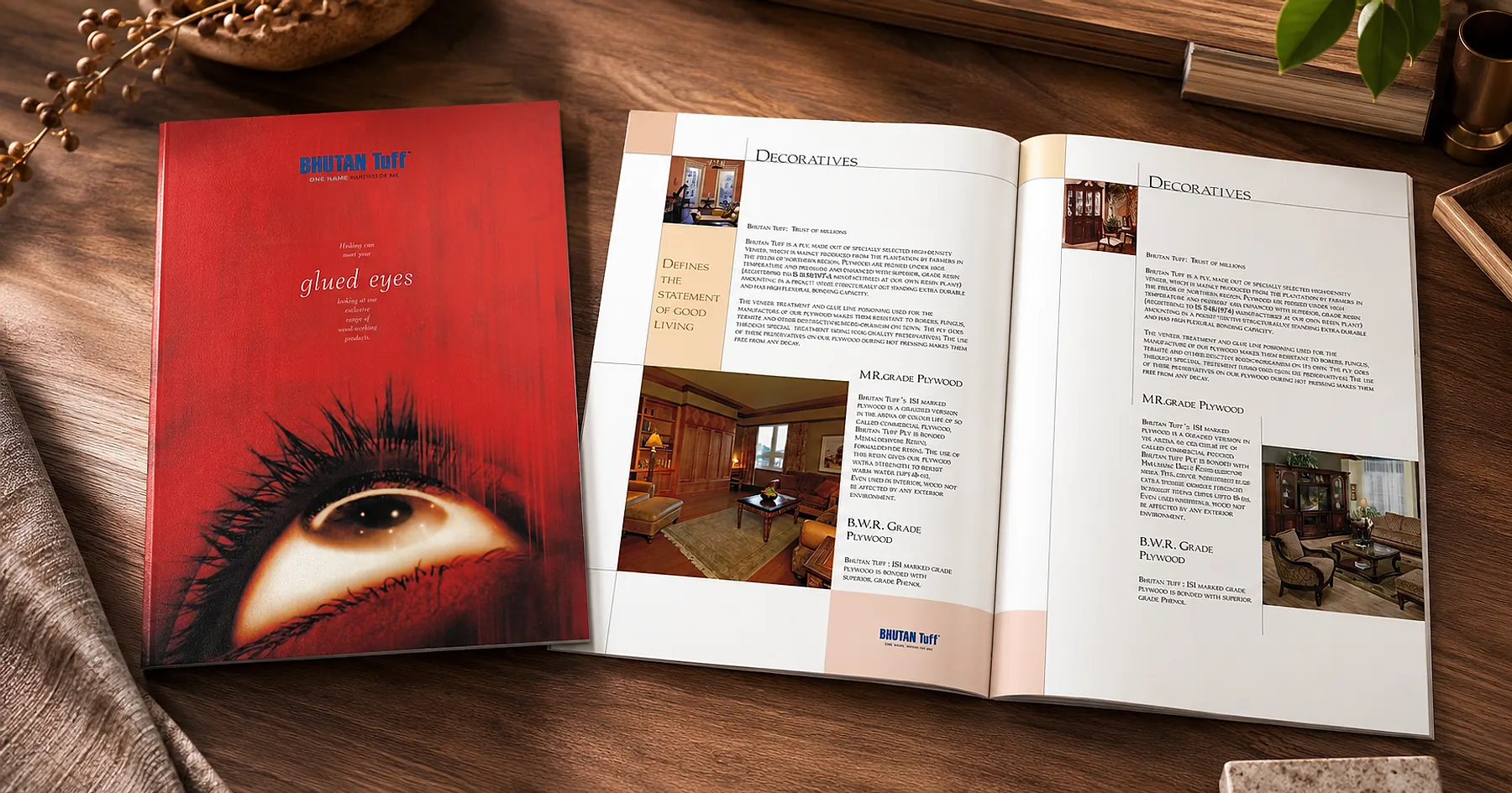 Bhutan Tuff product brochure — building materials, India