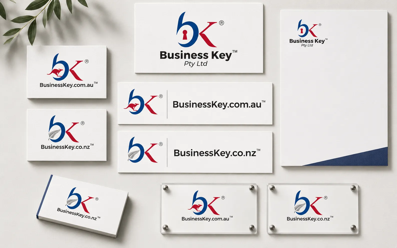 Business Key Australia brand revamp and sub-brand family