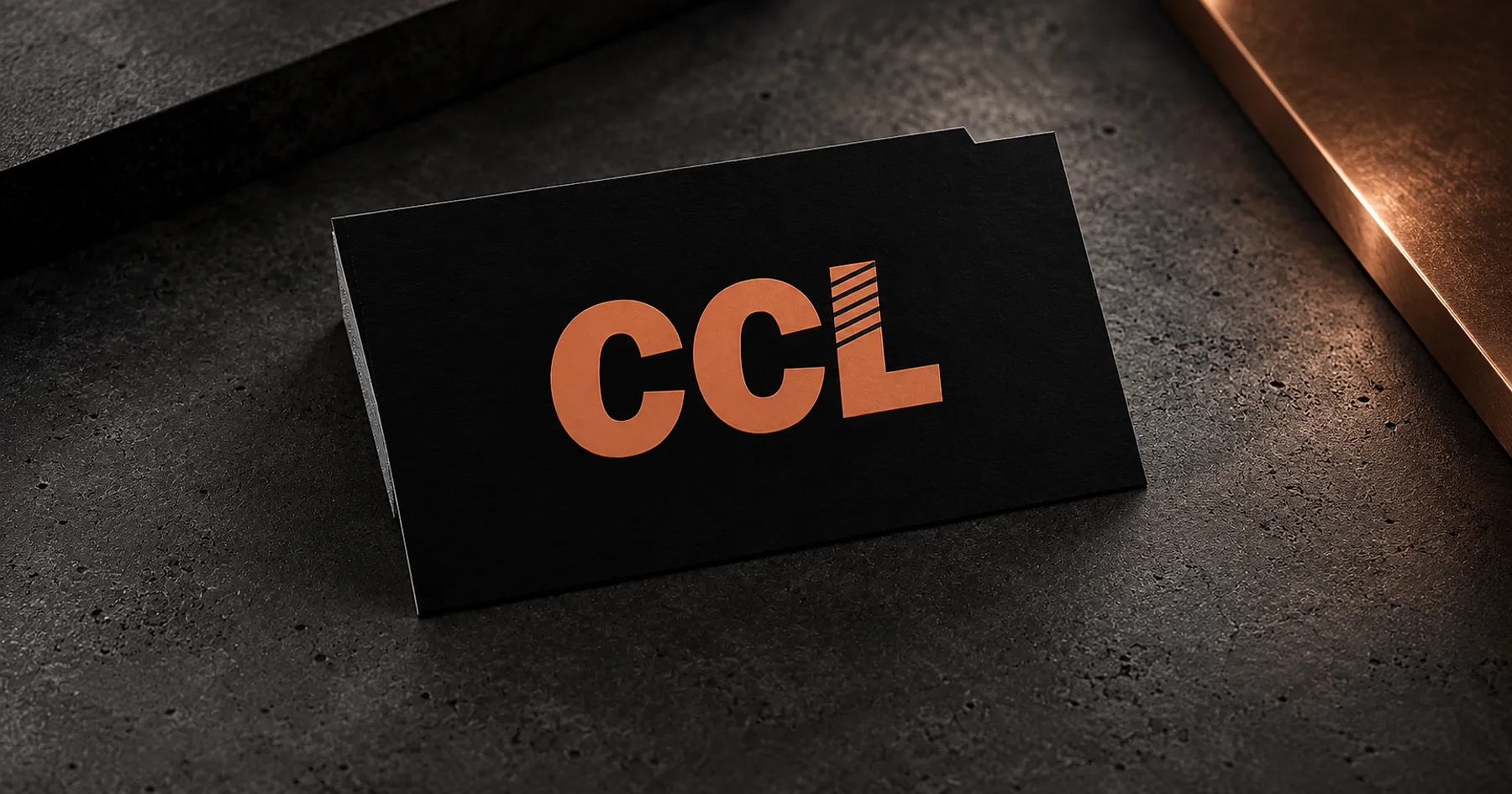 CCL brand identity design — manufacturing, India