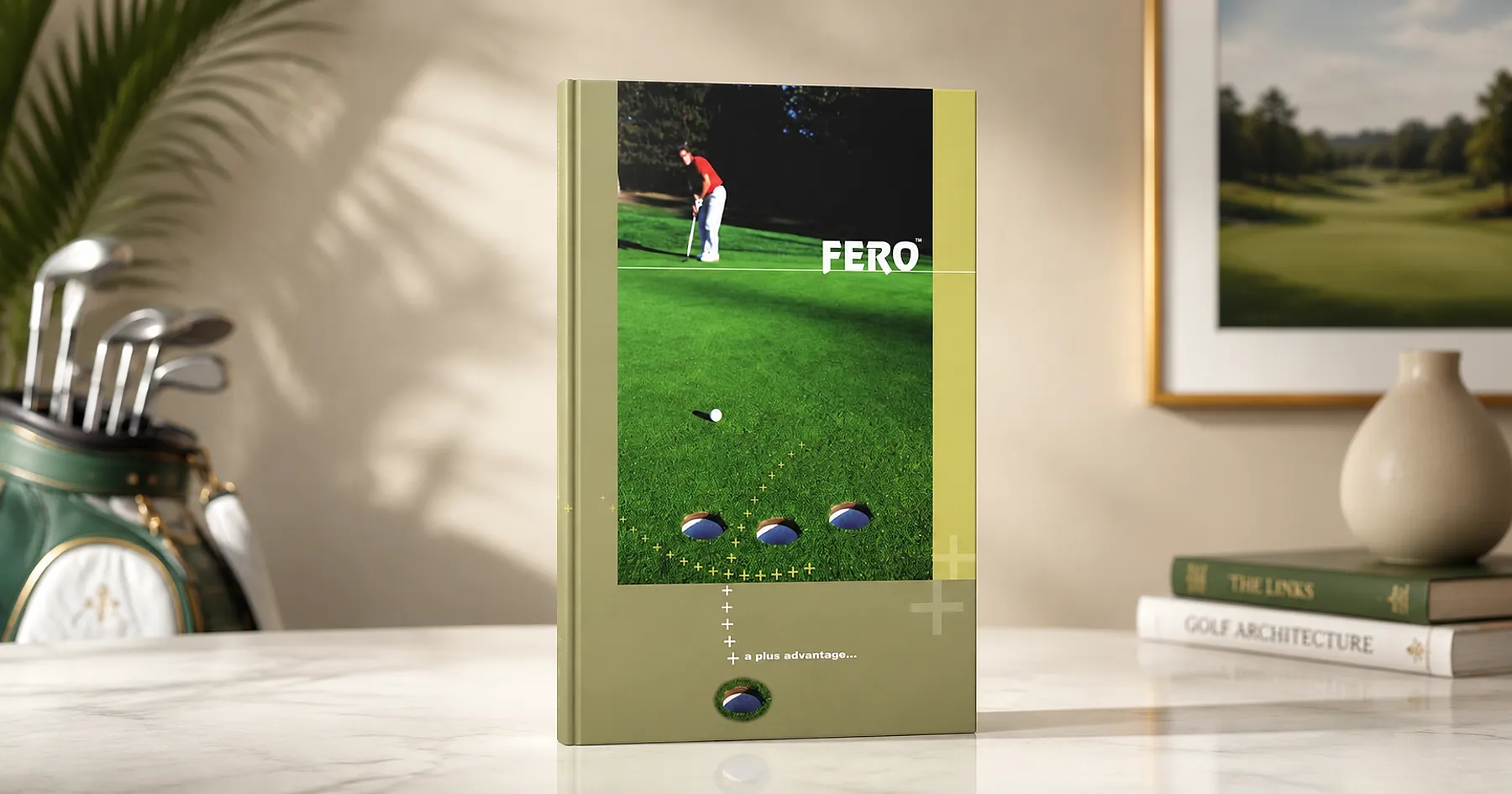 Fero plywood corporate brochure cover — building materials, India