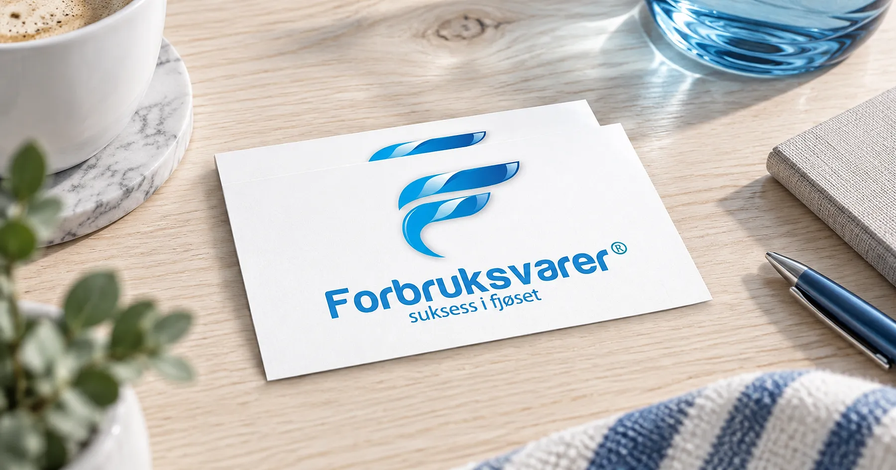 Forbruksvarer brand identity design — dairy, Norway