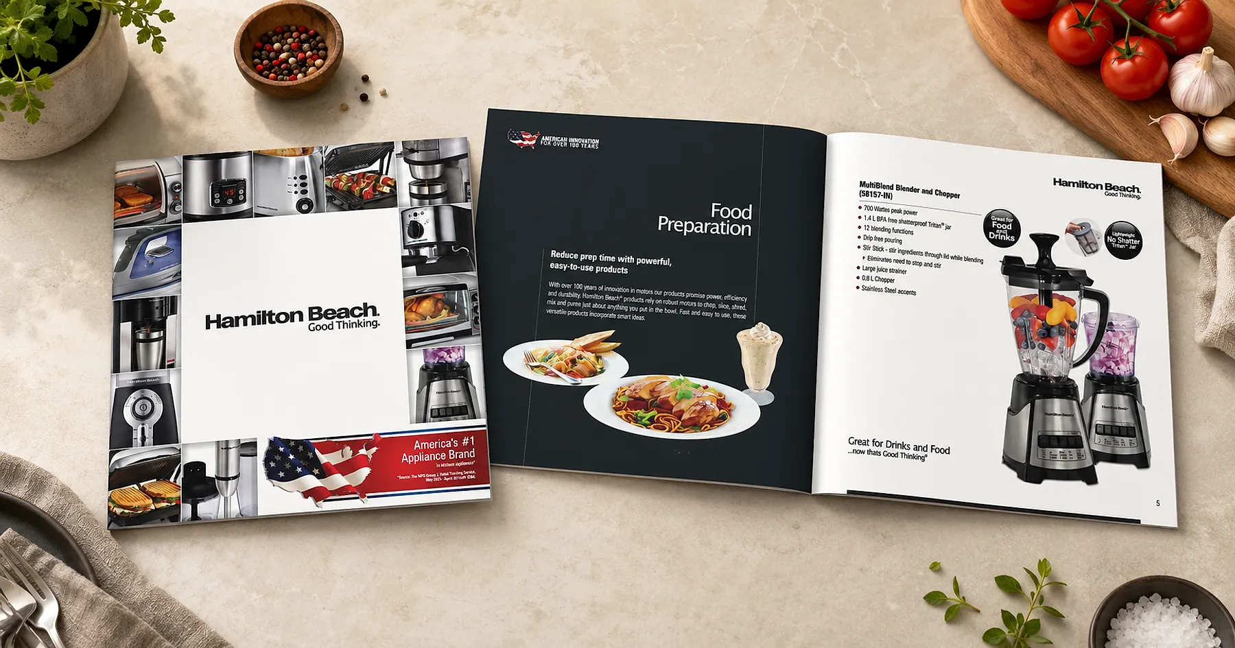 Hamilton Beach food preparation catalogue — appliances, India