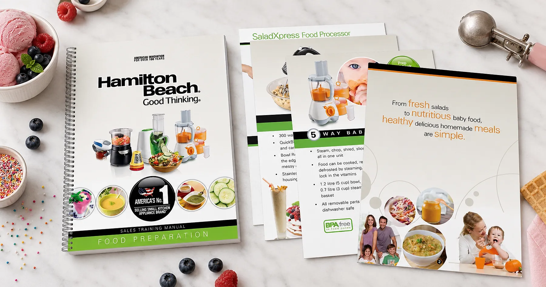 Hamilton Beach food preparation sales training manual — appliances, India