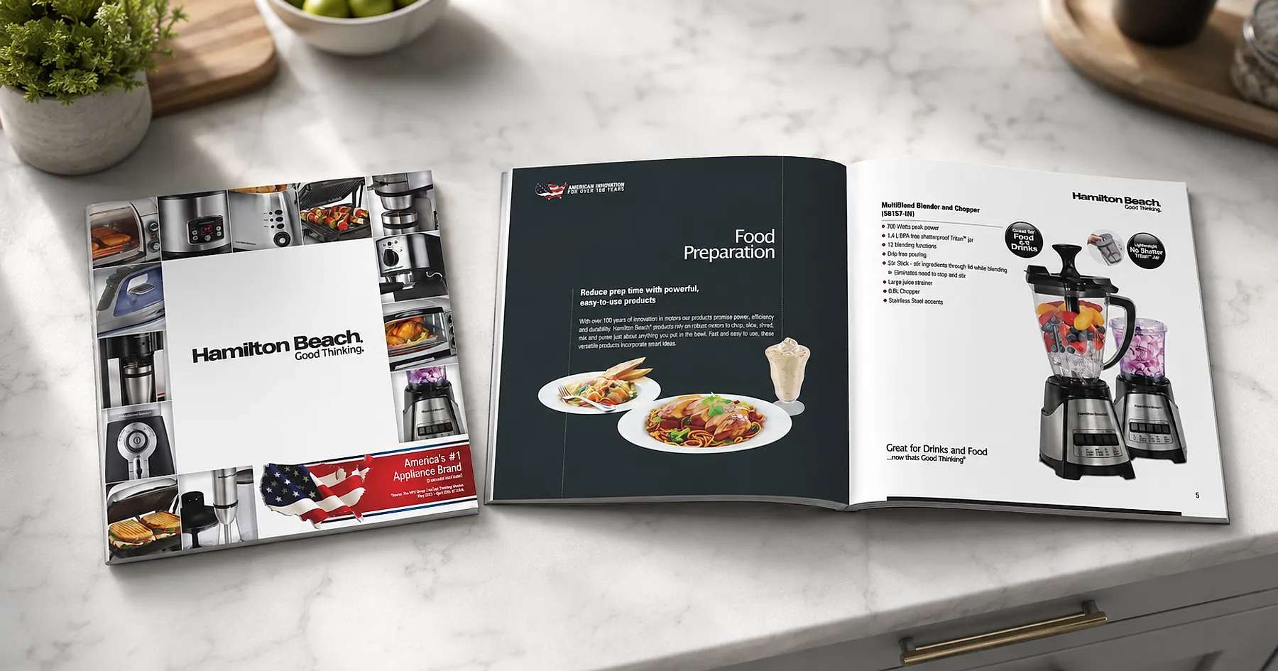 Hamilton Beach India sales catalogue design
