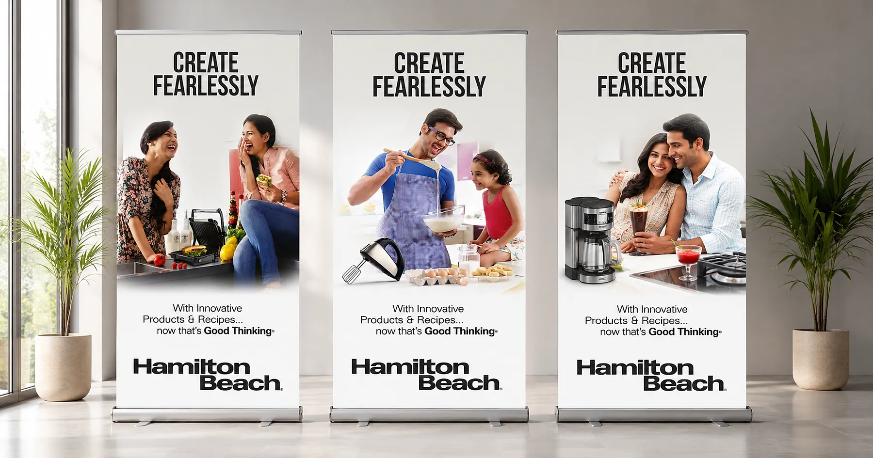 Display standee — appliances, India