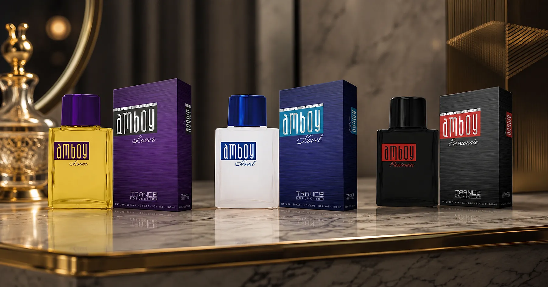 Helios Pack amboy perfume carton packaging — personal care, India