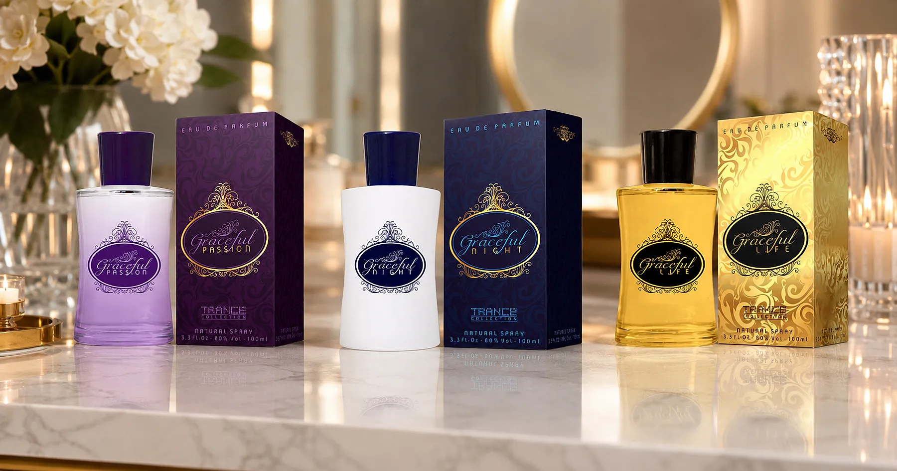 Helios Pack graceful perfume carton packaging — personal care, India