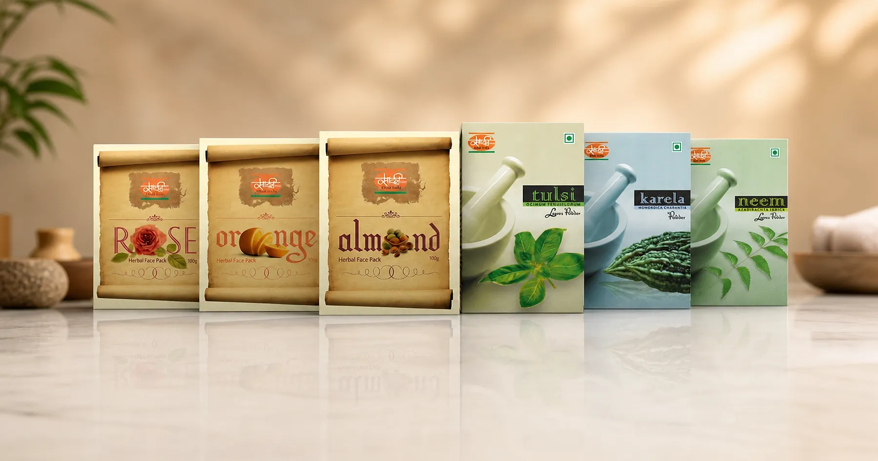 Khadi heritage personal-care packaging design