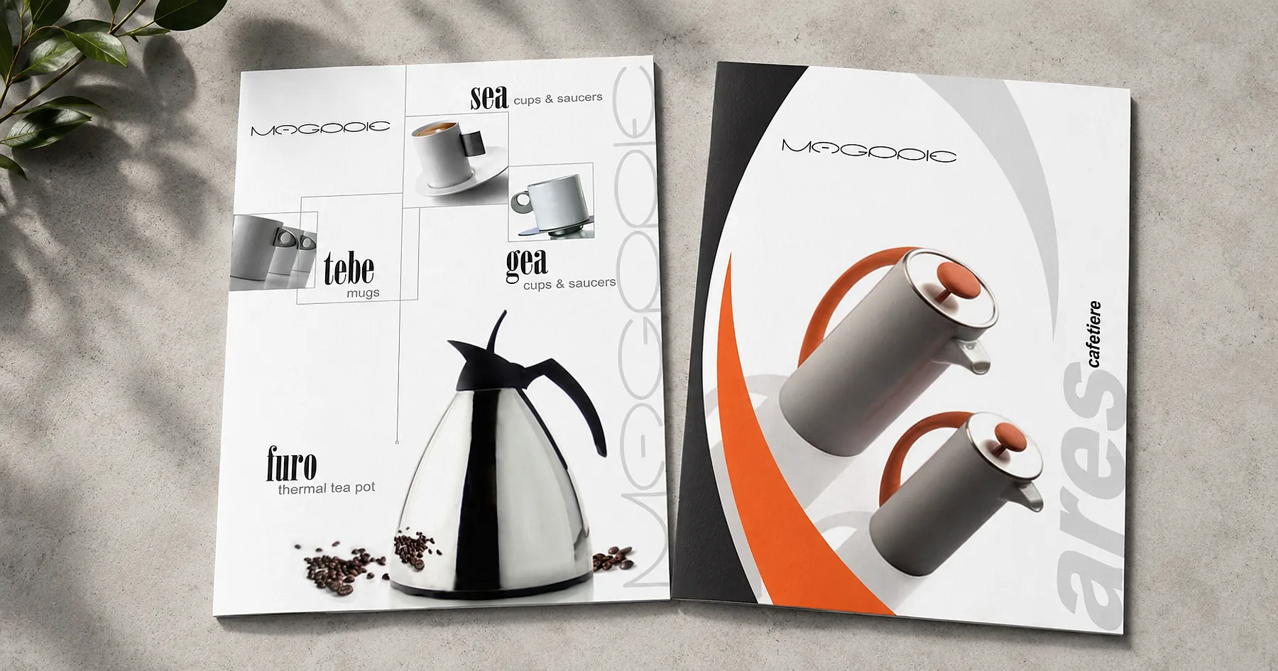 Magppie modular interiors brochure design