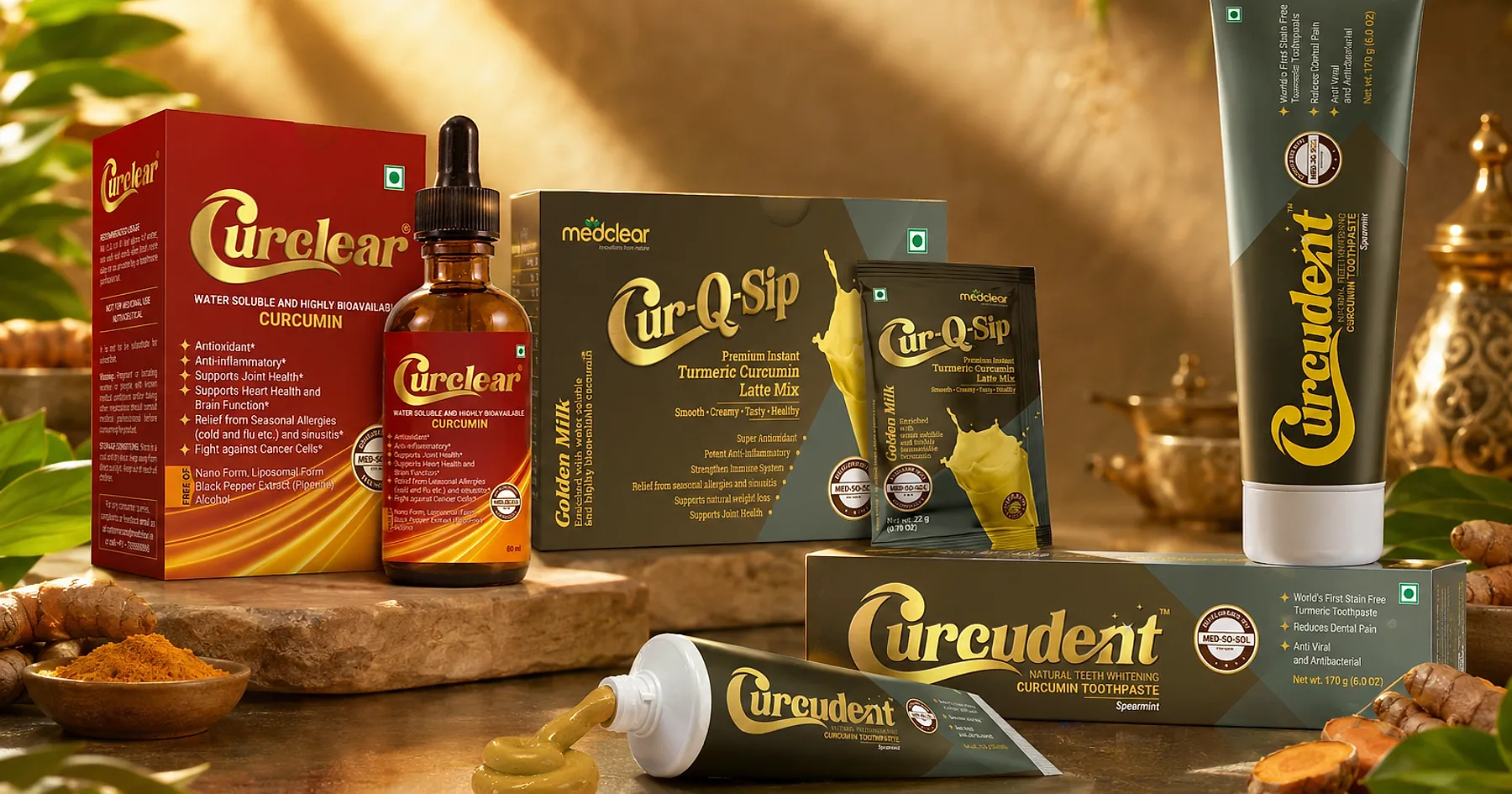 Medclear brand identity and logo design