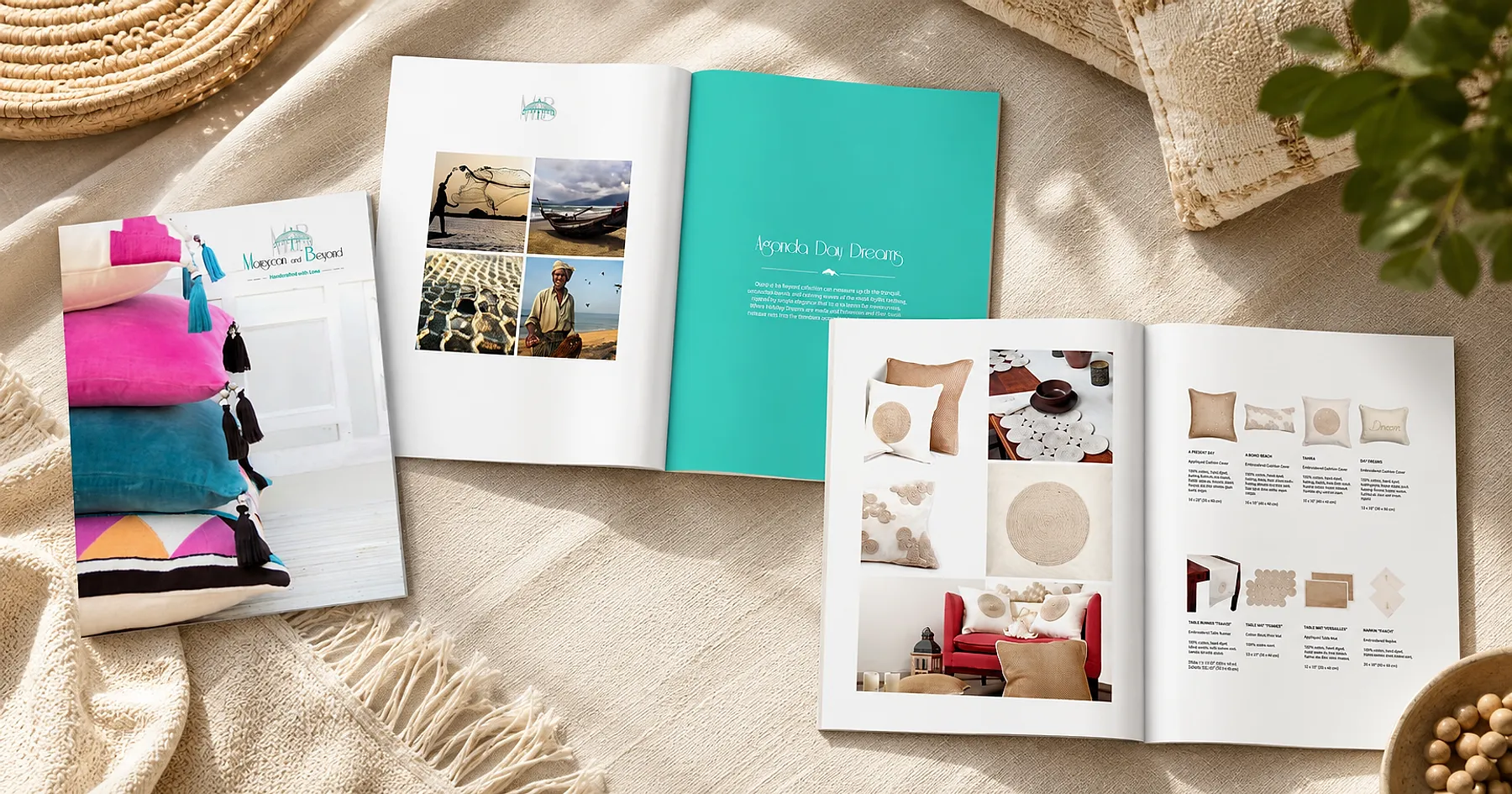 Monsoon & Beyond home textiles catalogue — textiles & furnishing, India