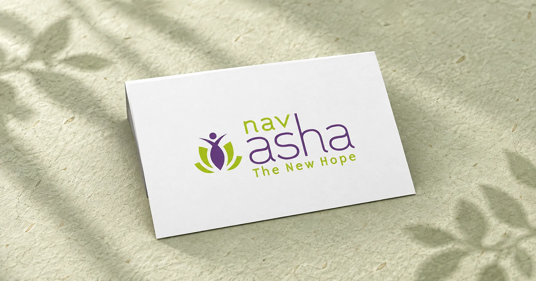 Nav Asha brand identity design — non-profit & institutional, India